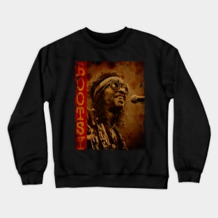 Retro border Bootsy Crewneck Sweatshirt